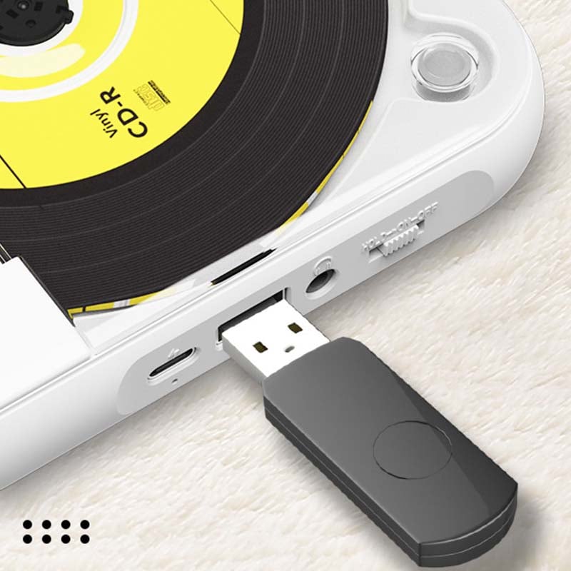 Bærbar CD-afspiller - Bluetooth | Hi-Fi Lyd | Flere Farver