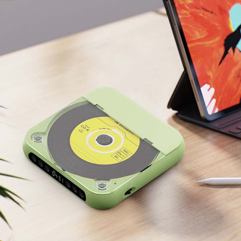 Bærbar CD-afspiller - Bluetooth | Hi-Fi Lyd | Flere Farver