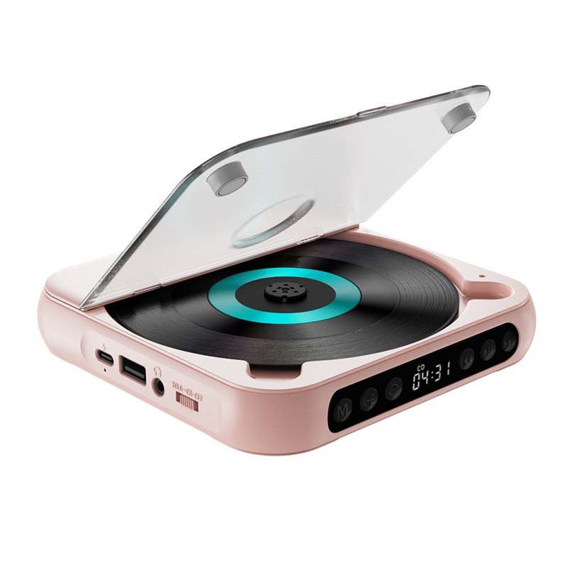 Bærbar CD-afspiller - Bluetooth | Hi-Fi Lyd | Flere Farver