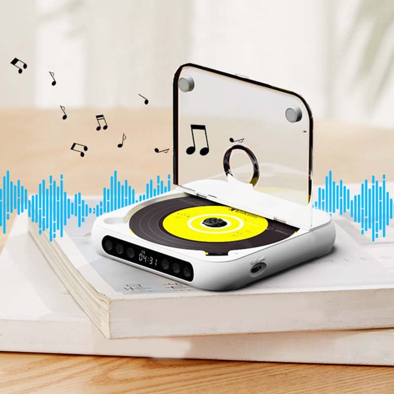 Bærbar CD-afspiller - Bluetooth | Hi-Fi Lyd | Flere Farver