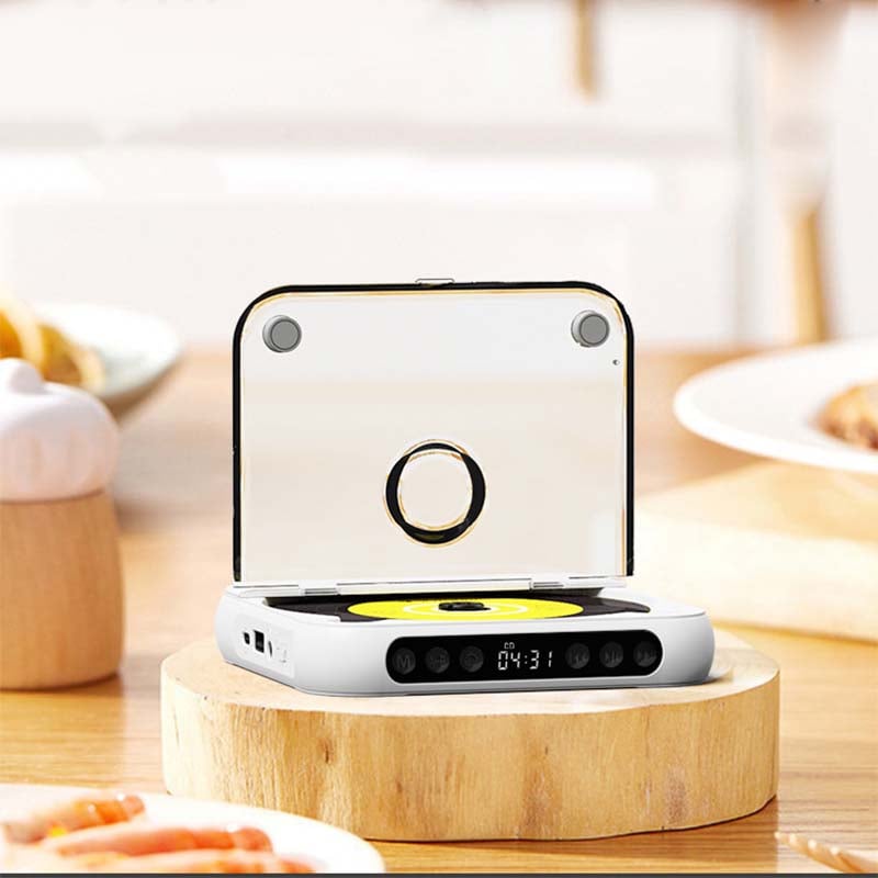 Bærbar CD-afspiller - Bluetooth | Hi-Fi Lyd | Flere Farver