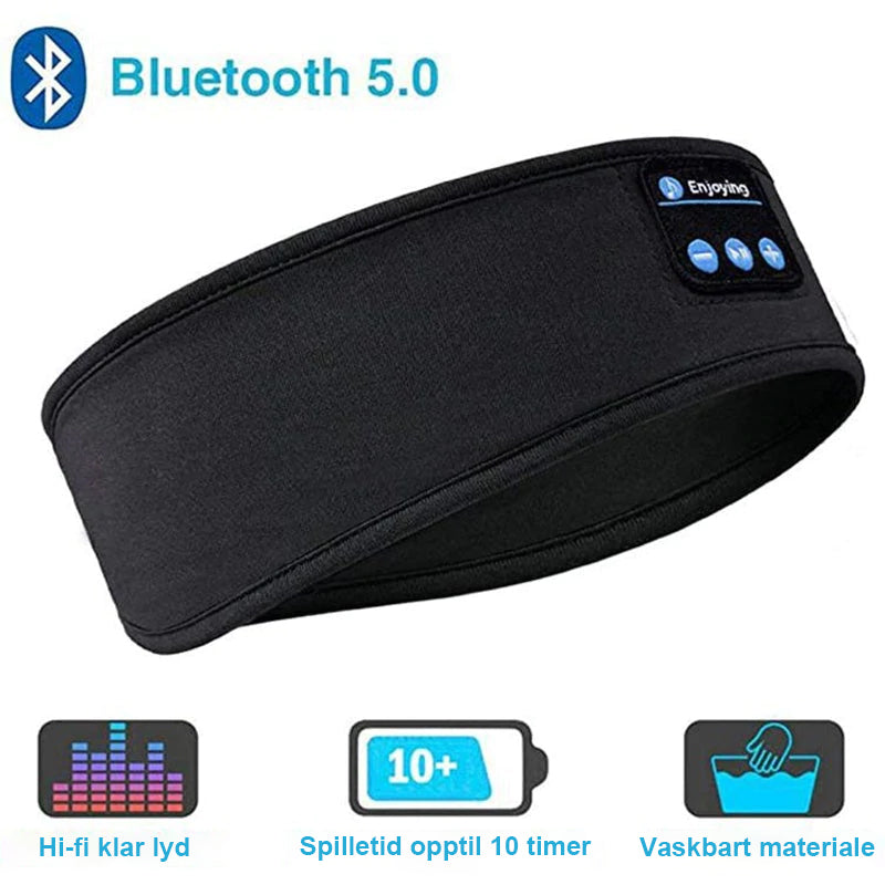 Bluetooth Sports Hovedbånd - Trådløs Musik & Komfort