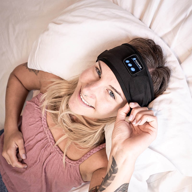 Bluetooth Sports Hovedbånd - Trådløs Musik & Komfort