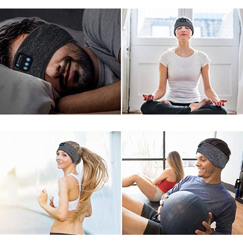 Bluetooth Sports Hovedbånd - Trådløs Musik & Komfort
