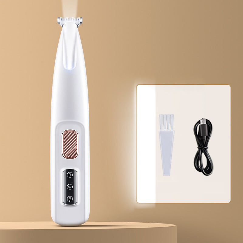 Kæledyrshårtrimmer | LED-lys | Vandtæt & Støjsvag