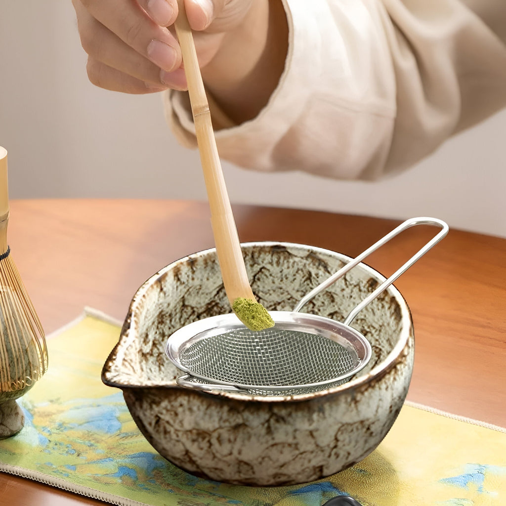 Matcha Keramik Sæt - Traditionel Te-Ceremoni | 6 dele