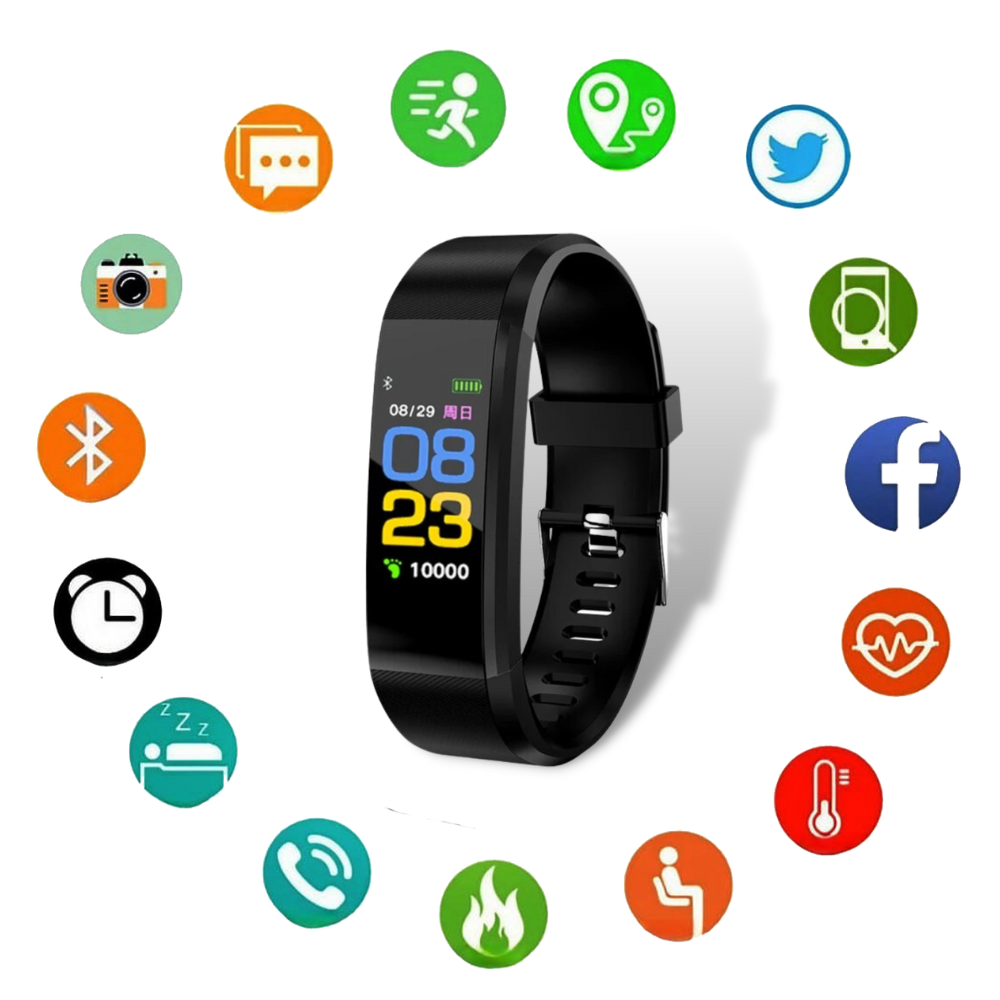 Smartwatch til Ældre - Enkel Betjening - Sundheds- og Træningssporing